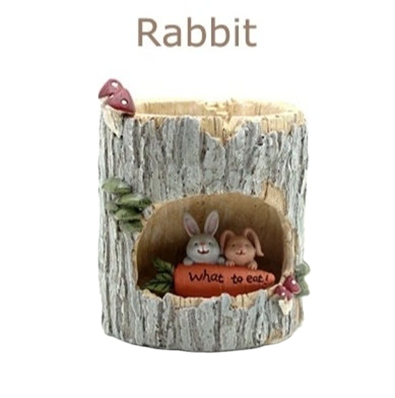Creative Resin Tree House Succulent Plant Pot Christmas Gifting ideas