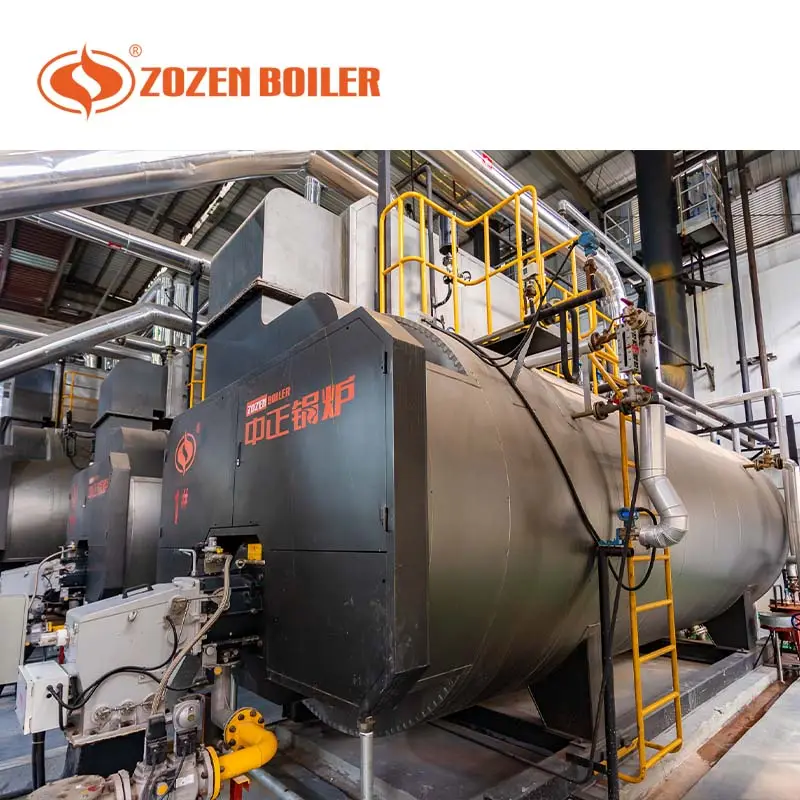 ZOZEN Central Heating Oil Gas Hot Water Boiler With Factory Price