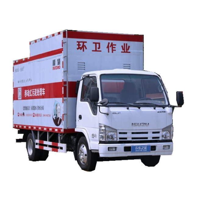 Миниатюрный дизельный канализационный резервуар Isuzu Euro V, грузовик с всасывающей канализацией Scaven, 115 л.с., 6 колес, грузовик для всасывания сточных вод