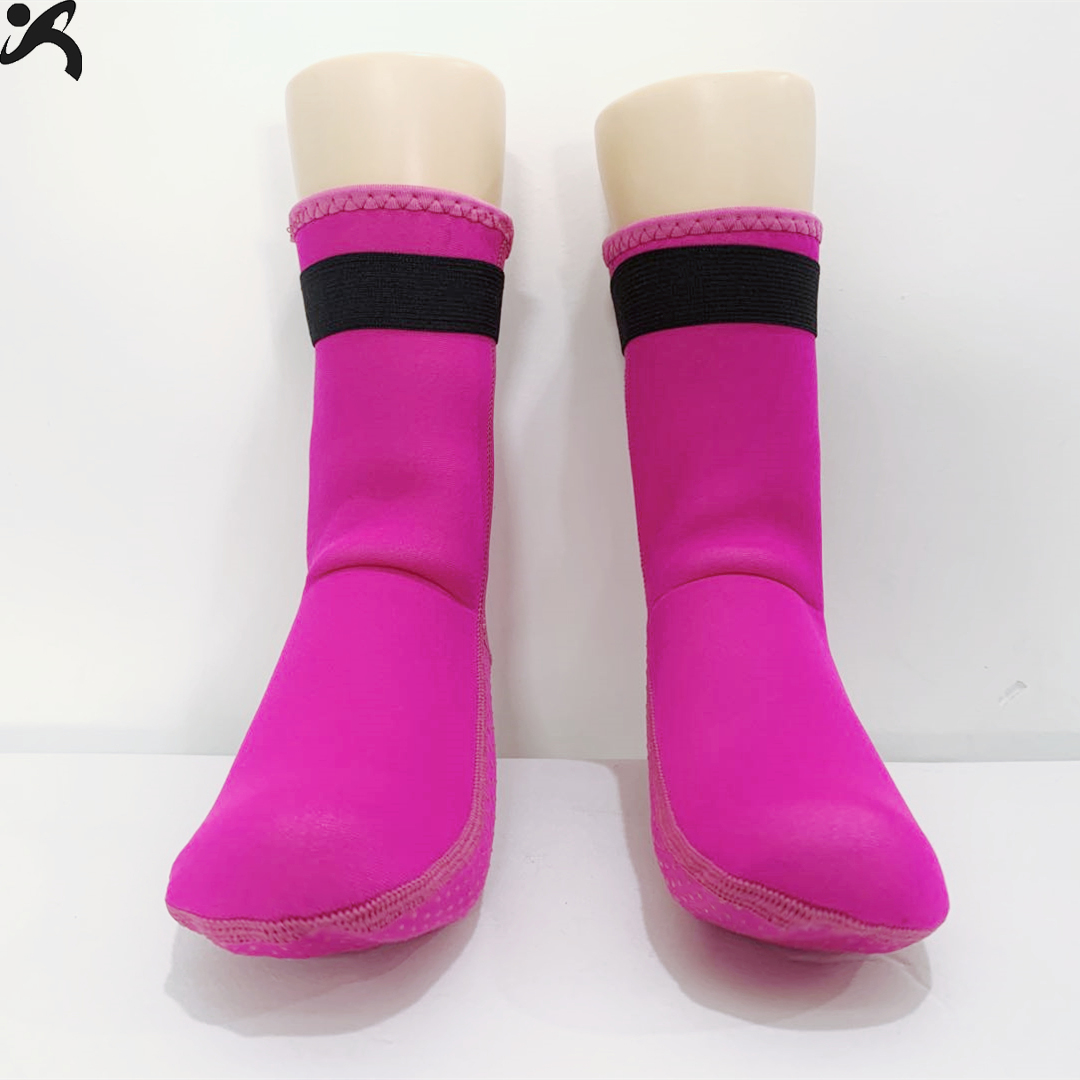 Factory new design neoprene water fin sock diving wetsuits 3mm for women and men anti slip snorkeling surfing