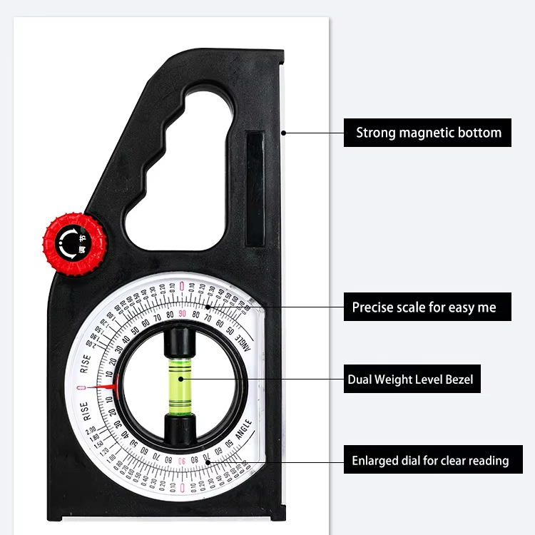 High visibility level Multifunctional magnetic level tool diagonal measuring instrument