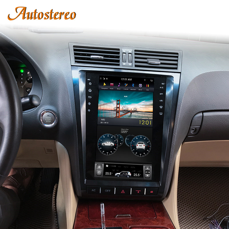 Автомобильный мультимедийный плеер для Lexus GS GS300, GS320, GS450, GS350, 2004-2011, Android 9, Tesla, GPS-навигация