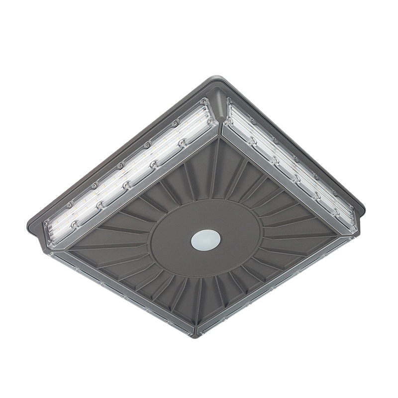DLC LED lessening maintenance costs parking garage Canopy Light LED 45 70W IP65