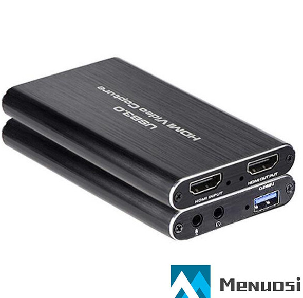 Карта видеозахвата HD MI, 4K, USB 3,0, 1080P/60 кадров в секунду