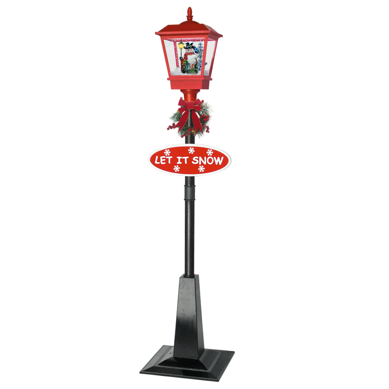 Винтажные теплые светодиодные лампы Solarr Lamppost, уличные водонепроницаемые рождественские украшения