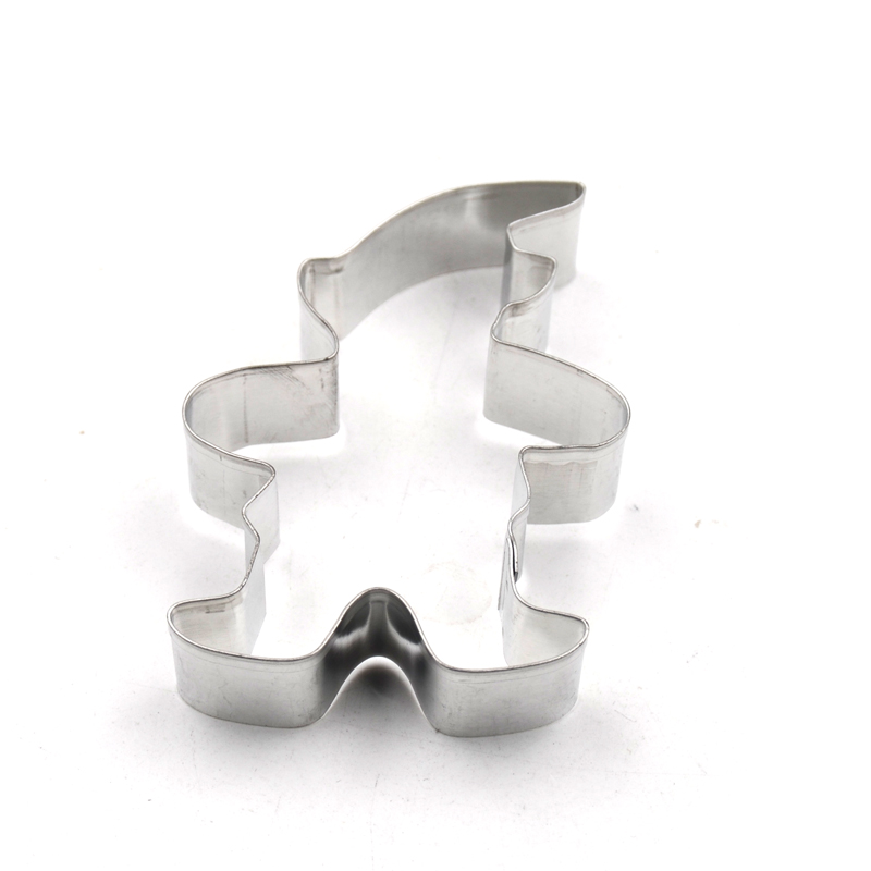 Christmas stocking bell snowflake shaped stainless steel cookie kitchen baking mold