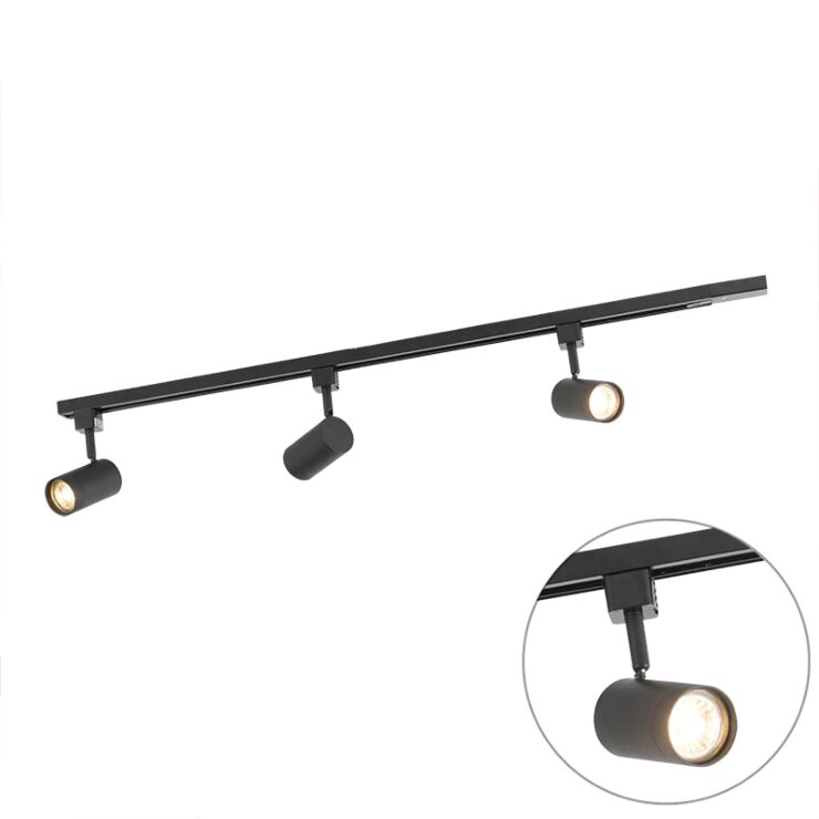 Rail Light Black Magnetic Track Rail Dali Smart Track Light System Intelligent Dimmable Magnetic Cob track light led
