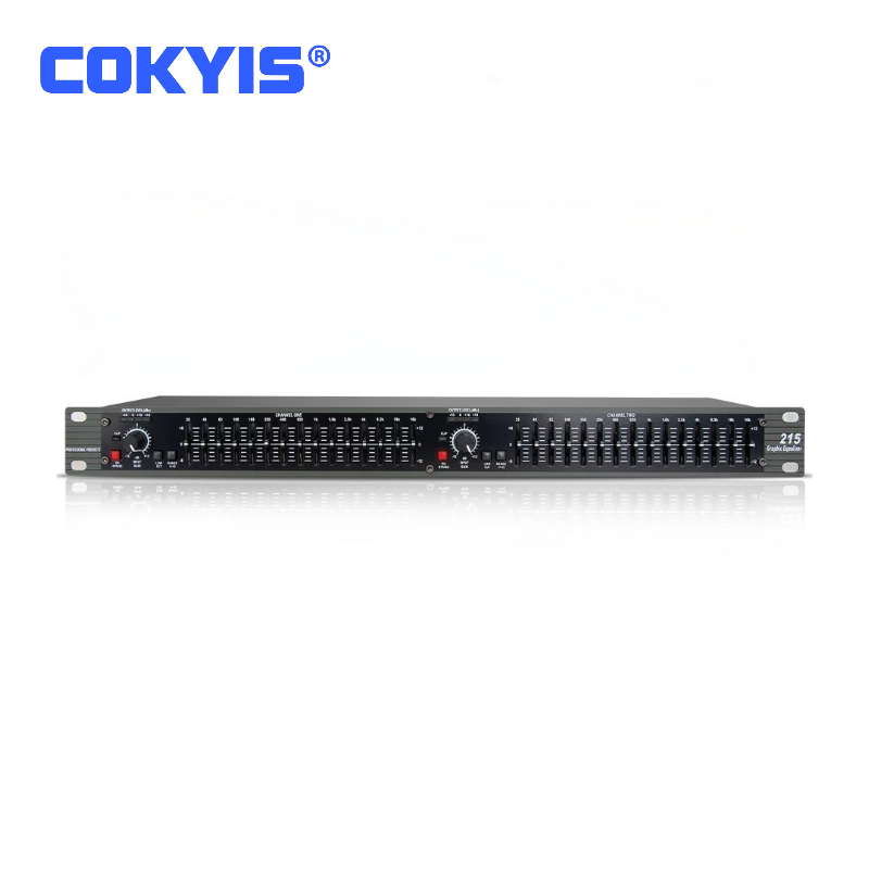 Professional digit audio dual 15-band graphic equalizer karaoke amplifiers speaker stage professional sound equipment
