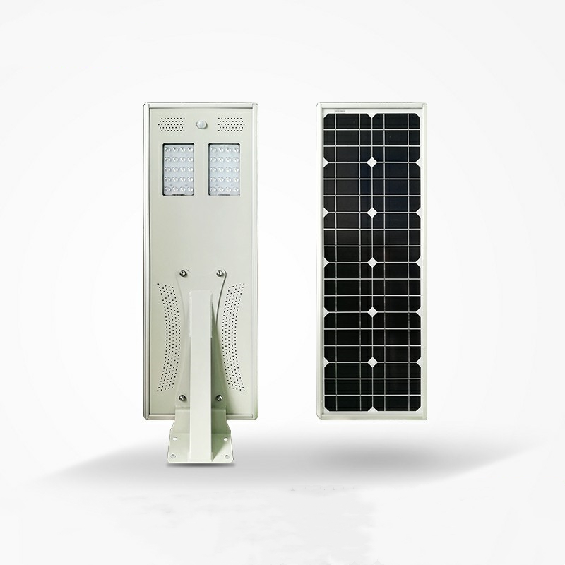Alishine 40W Build in Battery Solar LED Street Light for Garden Yard Park Lighting