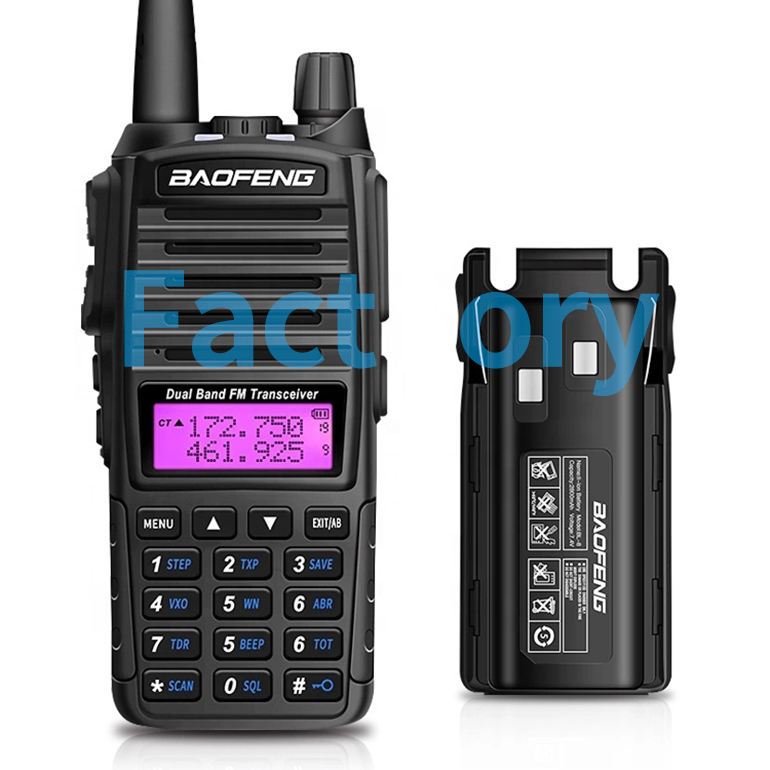 Boafeng мобильный двухстороннее радио baofeng Радио bf-uv82 uv82 usb 8 Вт woki токи зарядное устройство на молнии Wrong extraction del uv-82 иди и болтай walkie talkie