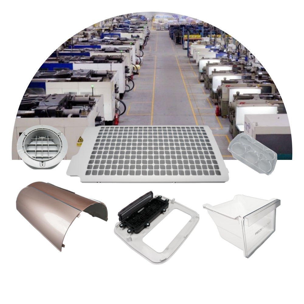 SHQD Customizable Size Injection Molding Companies Plastic Manufacturer Injection Molding Plastic Products