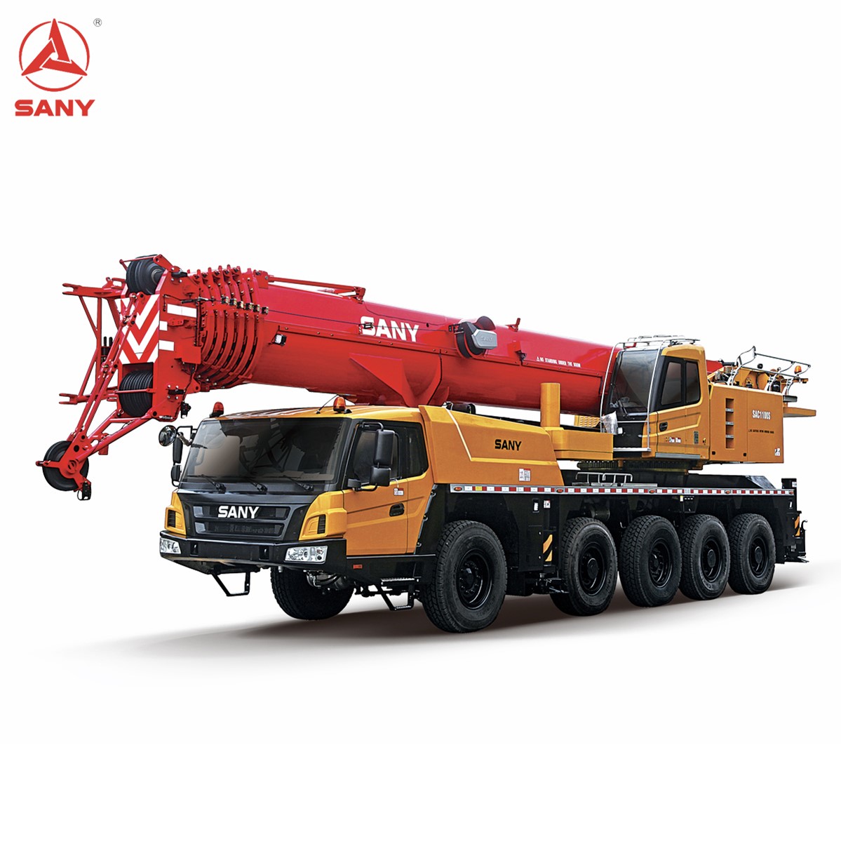 SANY SAC1100S sanny industrial crane All terrain crane SANY telescopic crane truck 110T/100tons/80t crane grue 100