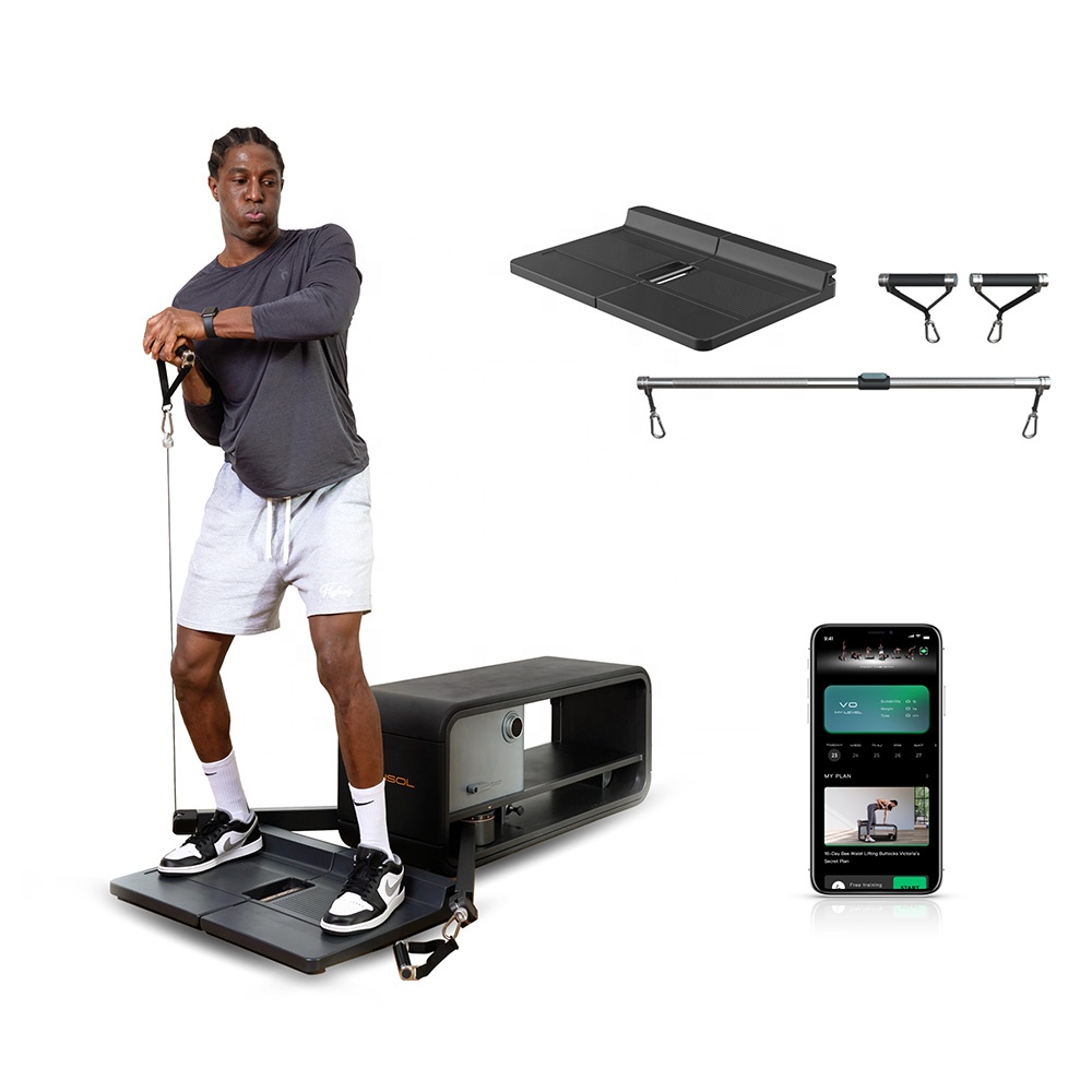 SENSOL Home Workout Fitness All In One Home Gym Smart Workout Equipment Strength Training Digital Weights Machine