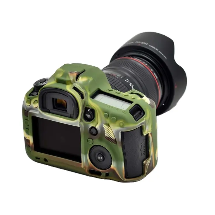 non slip silicone protective case silicone camera cover for Canon EOS 5D Mark III