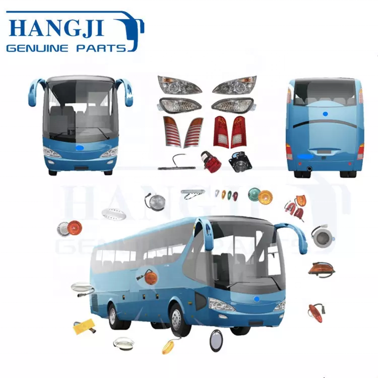 Запчасти для автобусов Guangzhou ZK6129h, запасные части для городских автобусов, фар и противотуманных фар, светодиодные фары для автобуса
