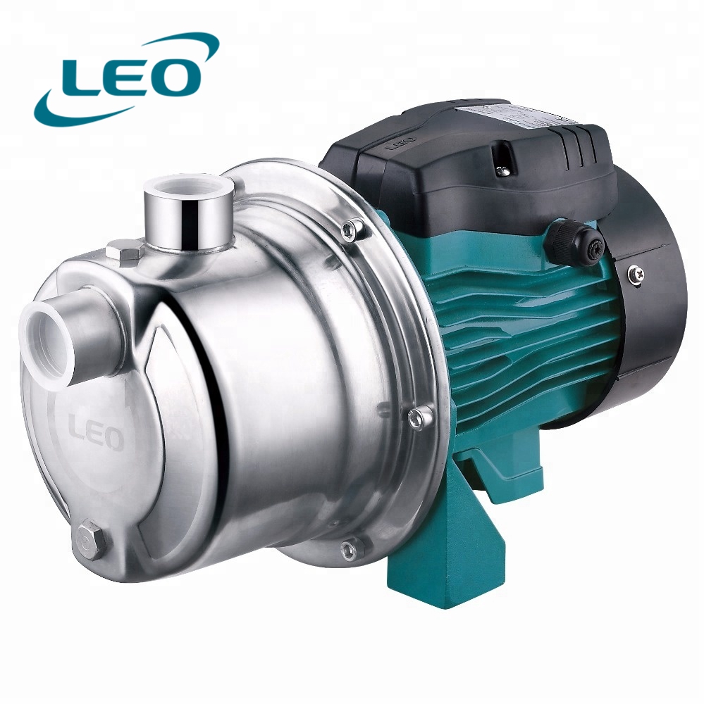 Самовсасывающий струйный водяной насос LEO AJm-S Series из нержавеющей стали высокого давления 0,3 кВт 0,45 кВт 0,6 кВт 0,75 кВт 0,9 кВт