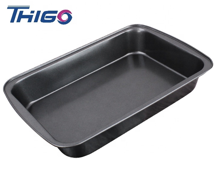 Thigo Hot Sale Microwave Oven Ware Pan Ceramic Kitchen Cookware and Bakeware Set with Nonstick Coating Cheap Aluminium Alloy