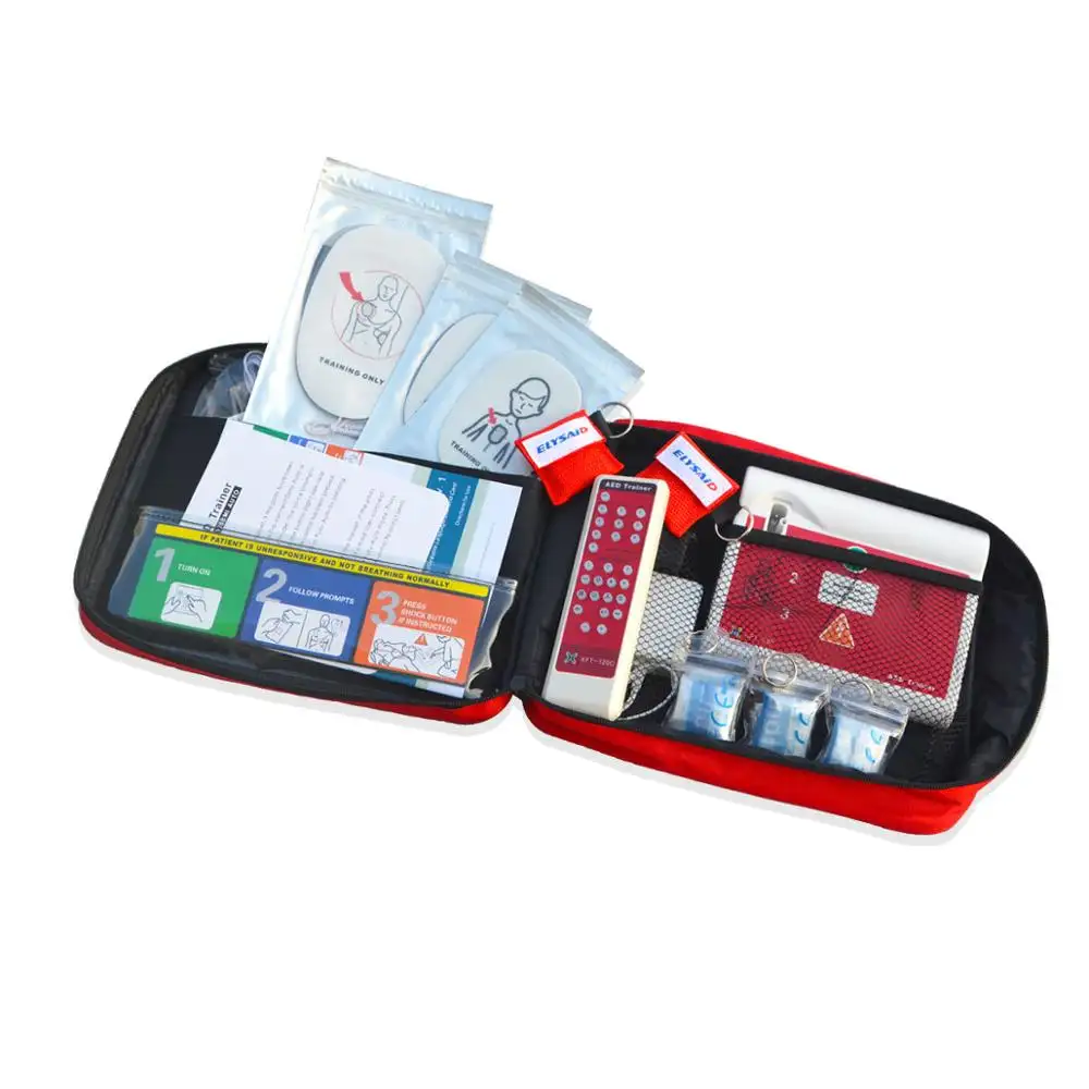 Automatic External Defibrillator Simulator AED Trainer Training In English & Arabic