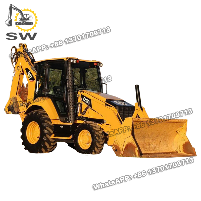 Экскаватор-погрузчик CAT 420F б/у, экскаватор-погрузчик caterpillar 420f 420f2 420E по низкой цене