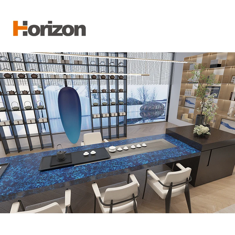 factory price Direct Sale High Quality Quartz Countertop Fine Grain Crystal Quartz Plate Washable Quartz Countertop