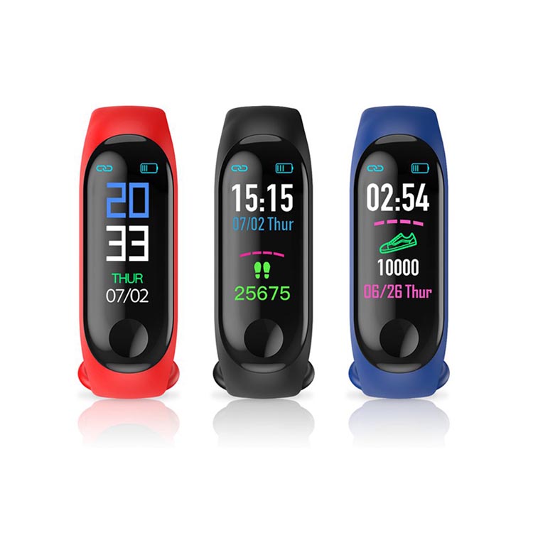 High Quality Fitness Tracker mi band 4 Smart Bracelet M4 Smart Watch Band