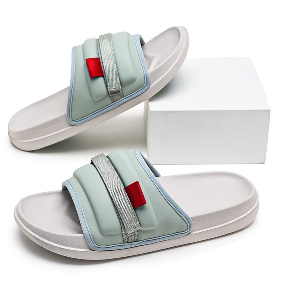 Factory Comfort Massage Print Non-Slip Summer Fashion Couple Slippers Men's & Women's Casual Platform Sandals Breathable Feature