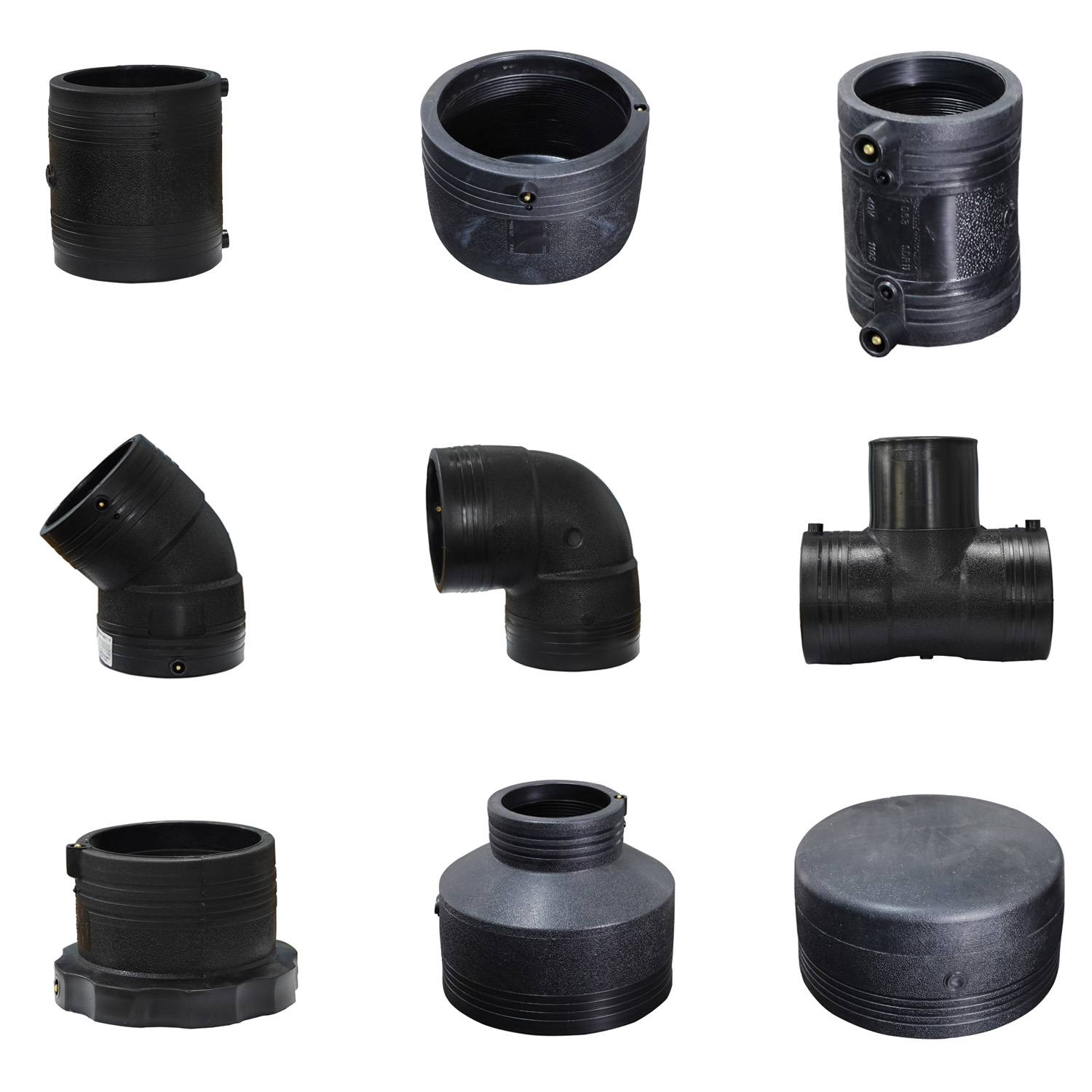 high quallity Electrofusion welding HDPE fitting Elbow coupling fitting