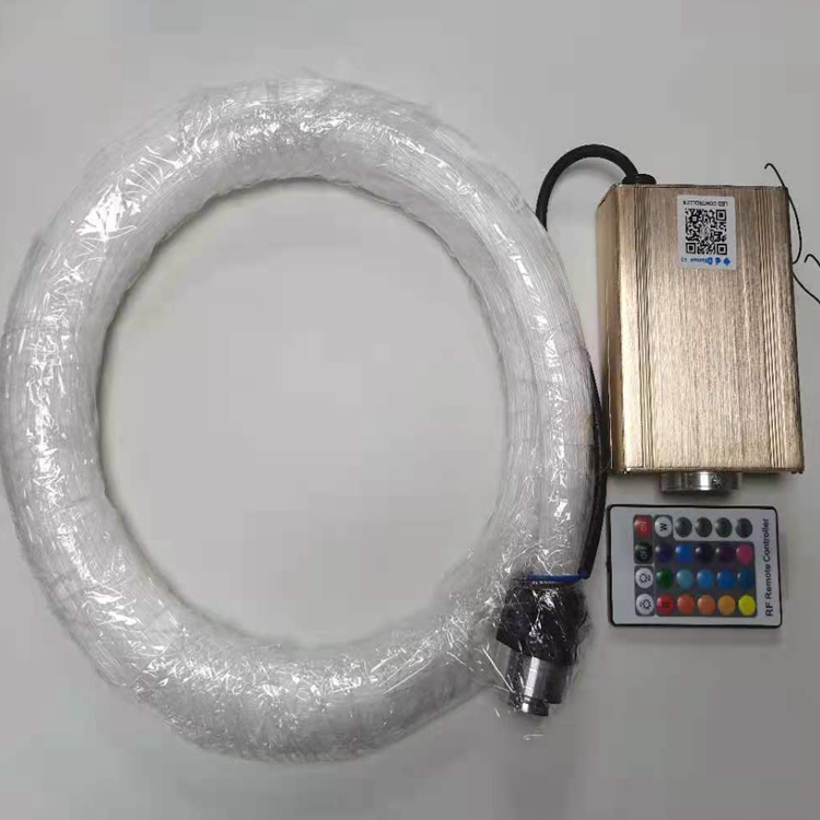 16 W DC 12V with fiber optic 0.75mm*300 3m car auto roof use APP fiber optic starlight headliner RGB with star light