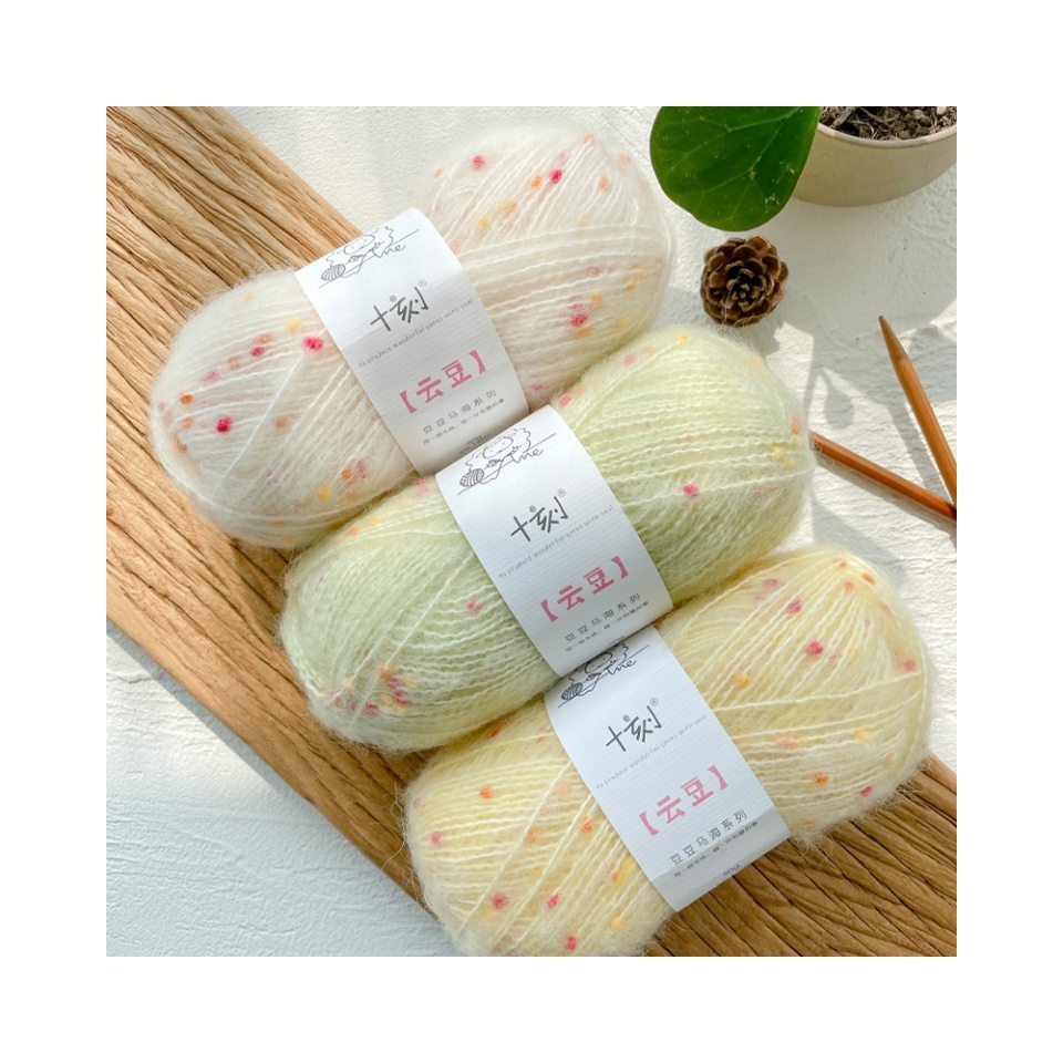 Hot Sale China Yarns Mohair Yarn Hand Knitting Soft Crochet Yarns