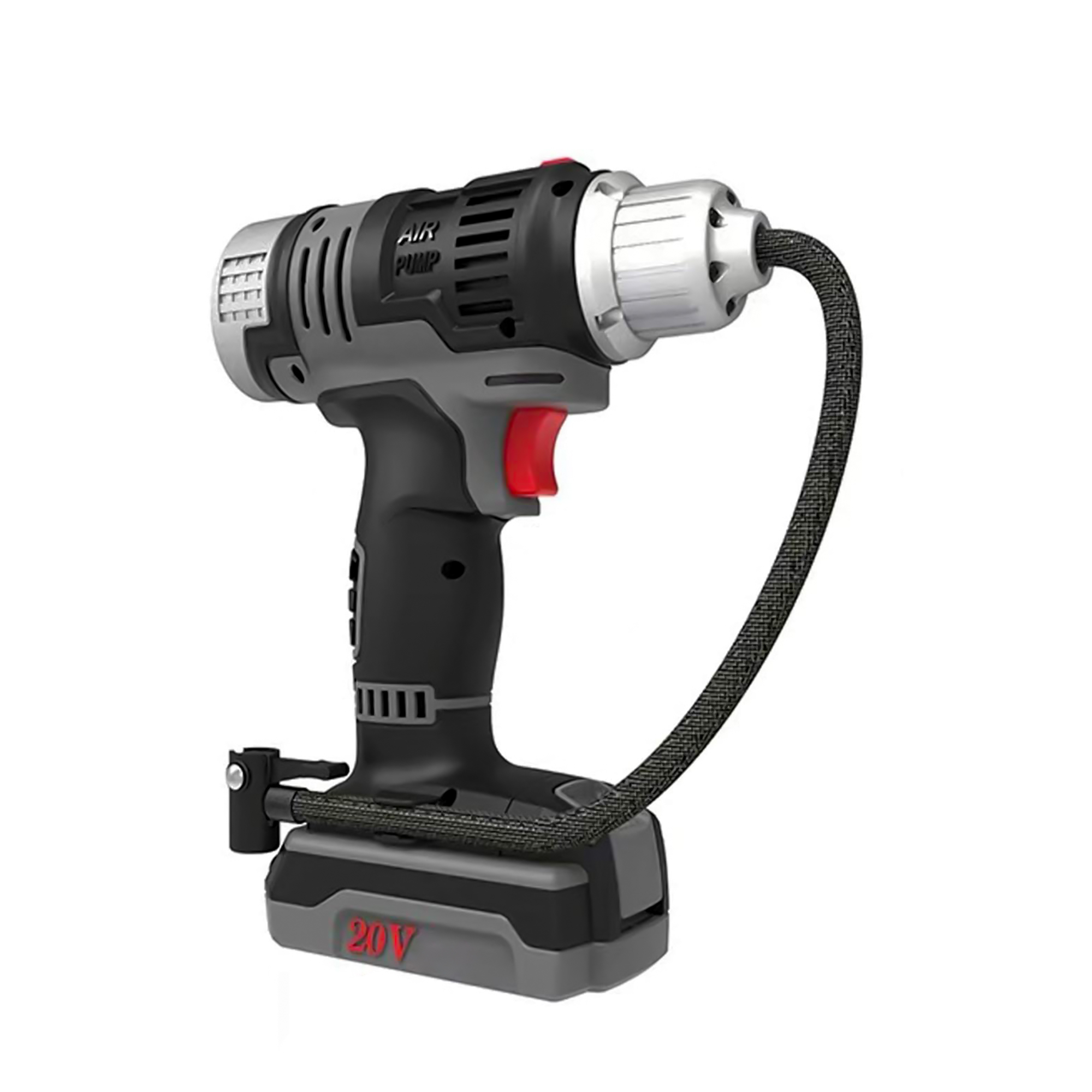 cordless portable air compressor tire inflator battery charger