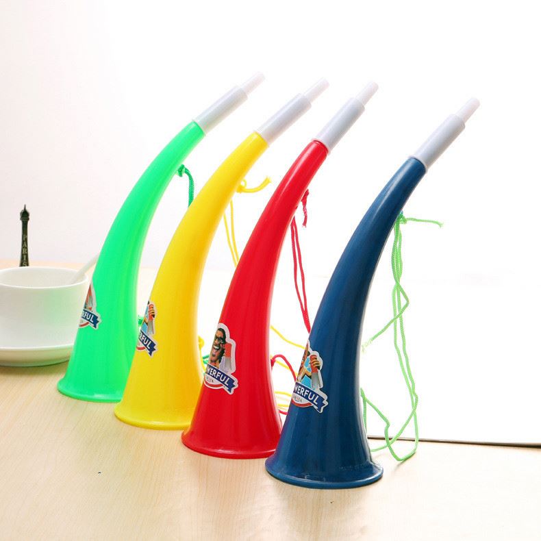 Good Quality Reliable Factory Football Fan Horn Natural Cow Horn Football Air Horn