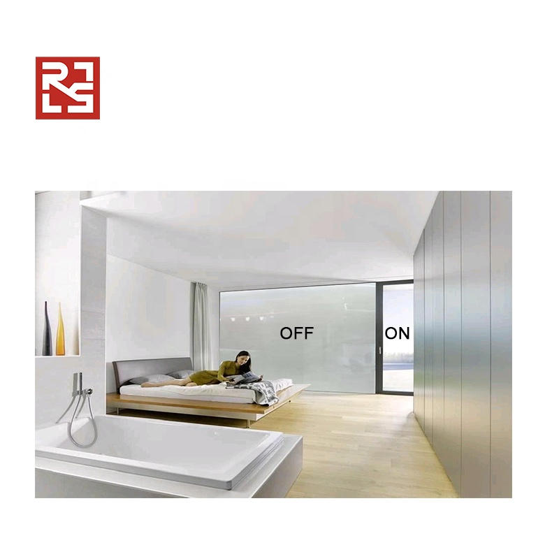 milky white switchable pdlc smart glass film