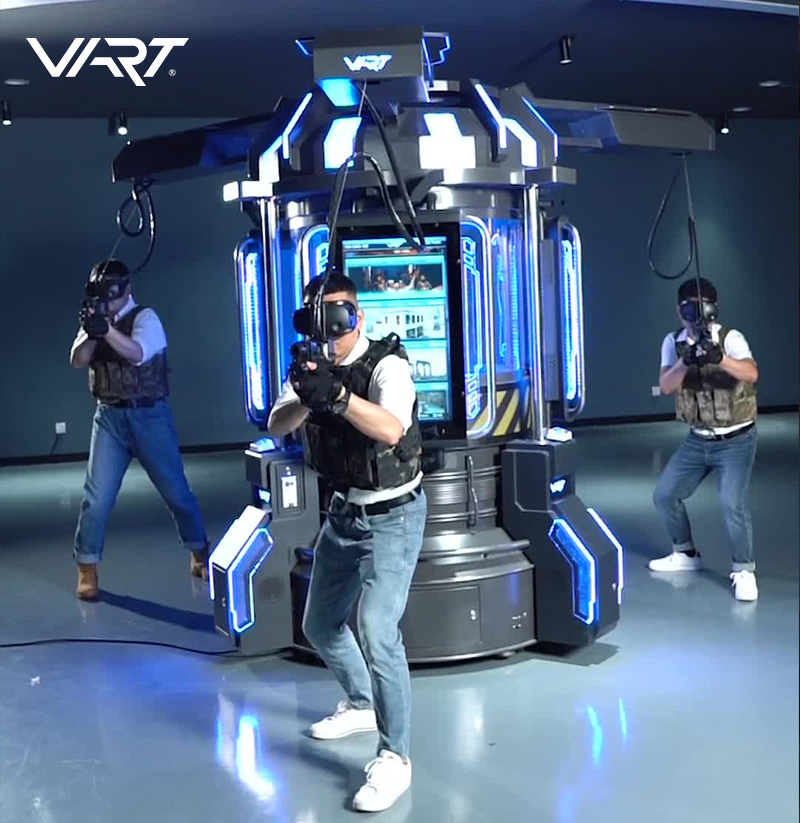 Vart 9D Standing Kat Walk MultiPlayer Virtual Reality Shoot Simulation Gun Shooting Games Virtual Hunting VR Shooting Simulator