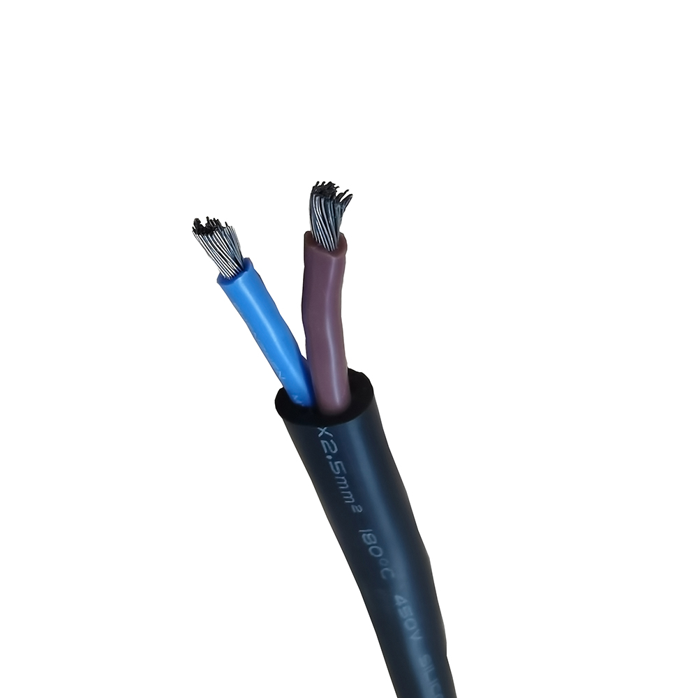 VDE Insulation and Sheath tinned copper Conductor Electric Welding Machine electric Cable twi core silicon wires