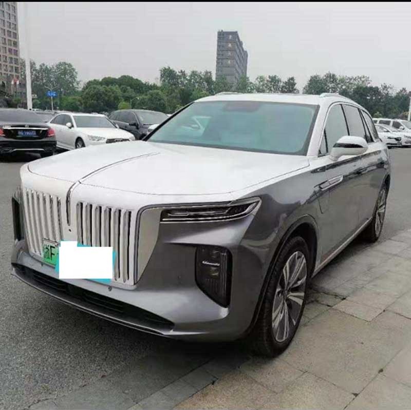 Немного б/у Лучшие Китайские марки автомобилей, выпущенные хунцы E-HS9 6 сидений, этот автомобиль имеет дополнительный инспекции и экспорт сбора за обслуживание