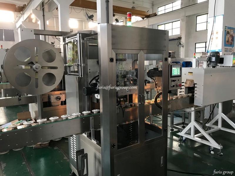 Китай горячая продажа банная бомба газированная термоусадочная машина для упаковки этикеток