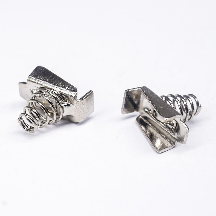 Custom Brass Steel Metal Flat Aaa Clips Leaf Battery Contact Spring