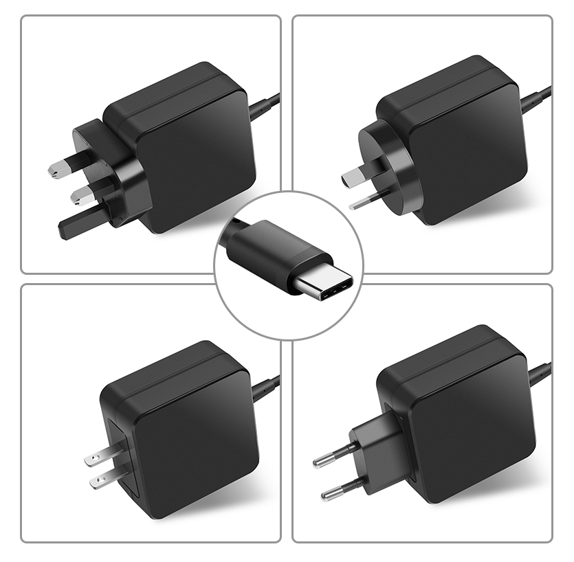 AC зарядное устройство 20V 2.25A 45W настенный USB C PD источник питания для Chromebook ноутбука адаптер