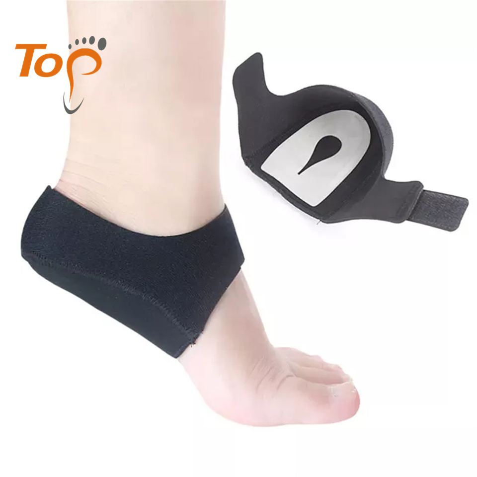 OEM Semi Adjustable Cushioning Pain Relief Protection Foot Care Gel Heel Cushion Pads