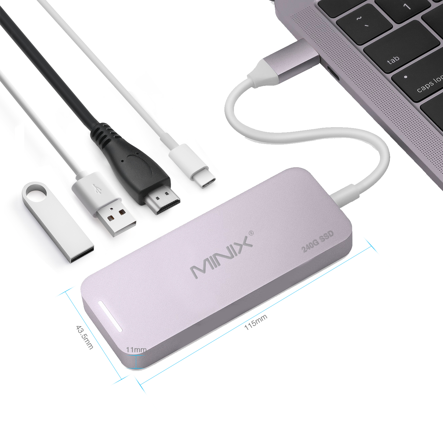 Шэньчжэнь ИМО, первый Накопитель SSD type-c 120/240/480 ГБ с выходом 4K HD, Переходник USB Type-c к hd