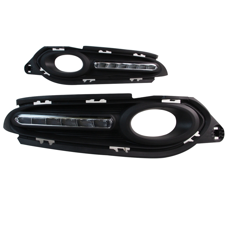 Front bar light for Hon da Vezel 2014-2016 Foglmap for Hon da Hrv/Vezel 2015 Daytime running light for H onda Vezel Hrv 2015 DRL