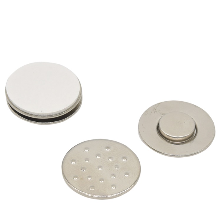 High quality promotional badge neodymium magnets tag fastener round disc magnetic name badge magnet