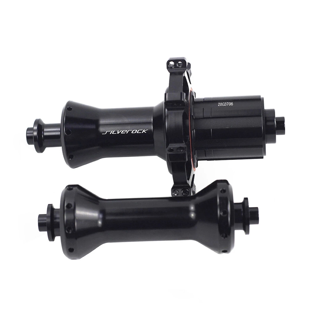 Silverock CNC Road Bike Hubs 74mm 100mm 130mm Straight Pull QR Quick Release V Brake Rim Brake Noise Folding Bicycle Bearing Hub