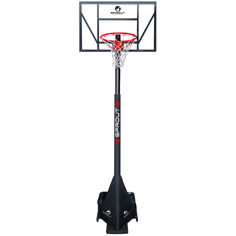 Steel Pole PE Boards 260-305cm High Quality Custom Adjustable Outdoor Indoor Target Basketball Hoop