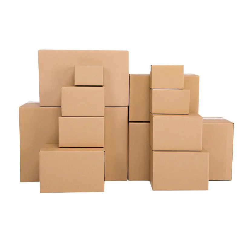 Custom Print Kraft White Cardboard Paper Boxes Gift Perfume Packaging Carton Mailing Shipping Corrugated Boxes For Cosmetic