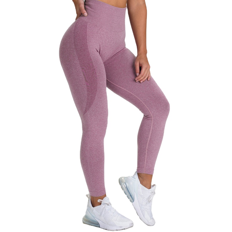 Women Seamless Yoga Leggings Push Up Sexy Scrunch Butt Gym Workout Leggings Sports Fitness Pants