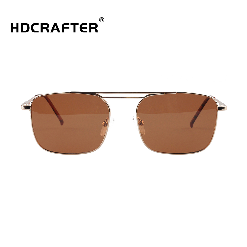 97108S fashion trend style male and female high-end stainless steel glasses frame 1.1 polarized sunglasses