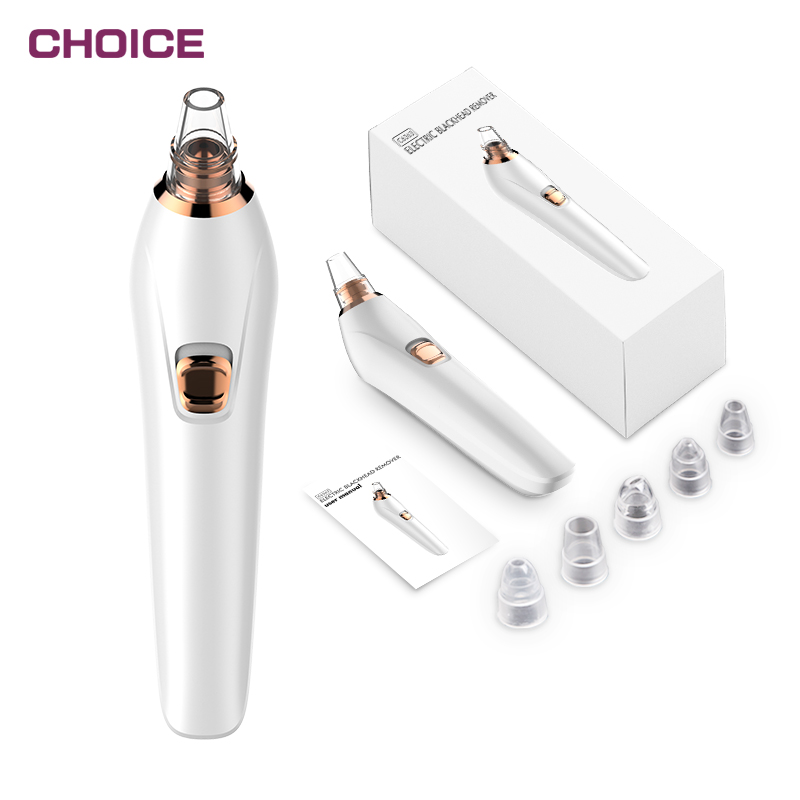 New Arrival Facial Pore Cleaner Nose Suction Blackhead Remover Machine Electric Blackhead Remover Vacuum