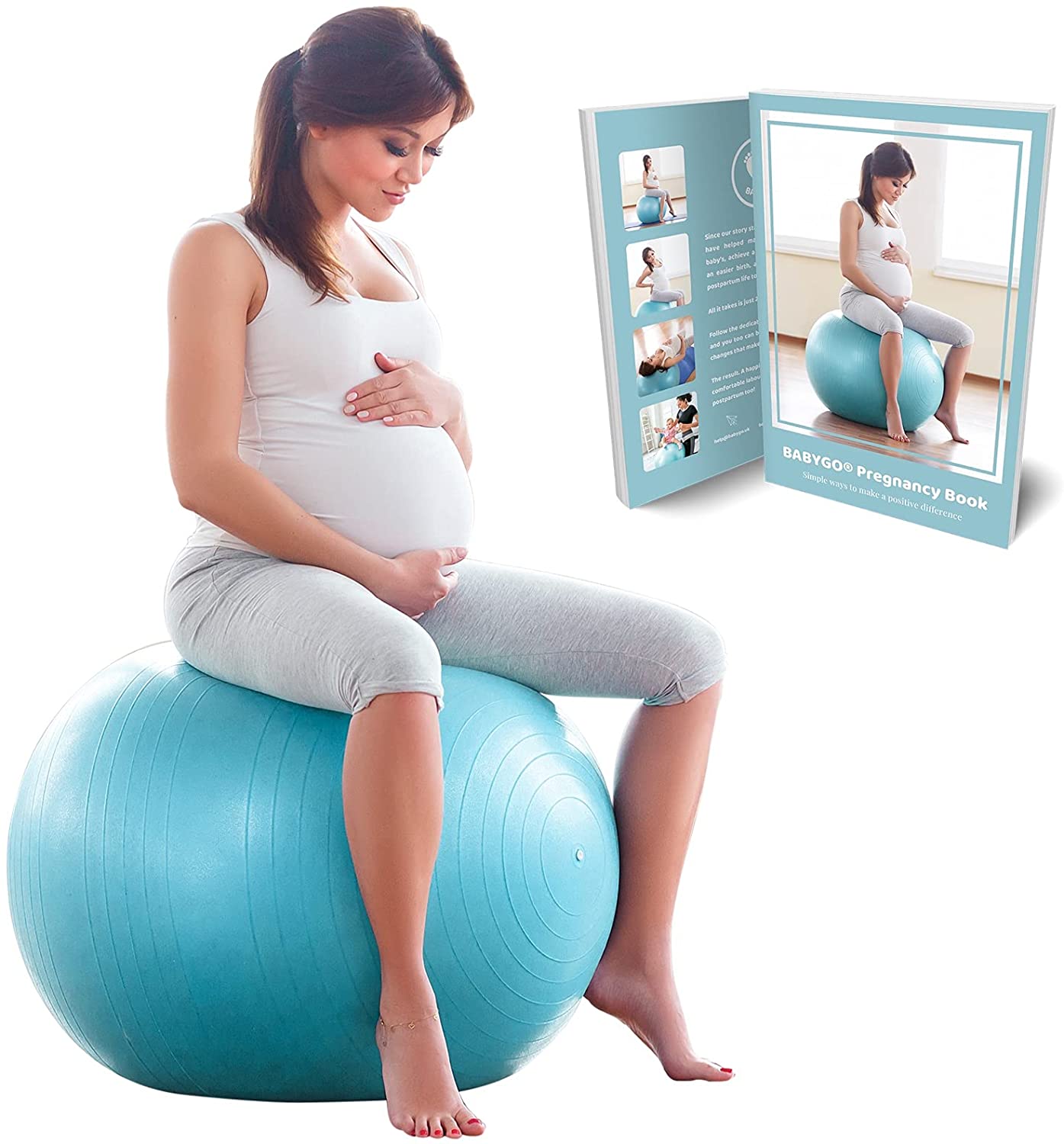 Birthing Ball Pregnancy Maternity And Yoga Exercise Fitness Ball