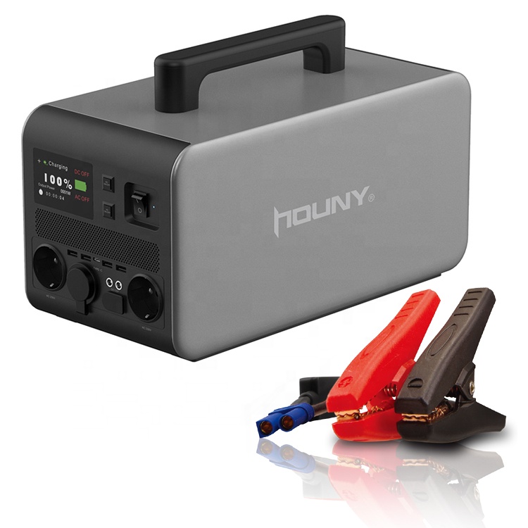 Houny Whole House 100V 110V 220V 230V 240V Portable Power Station 1000W Solar Power Energy Generator